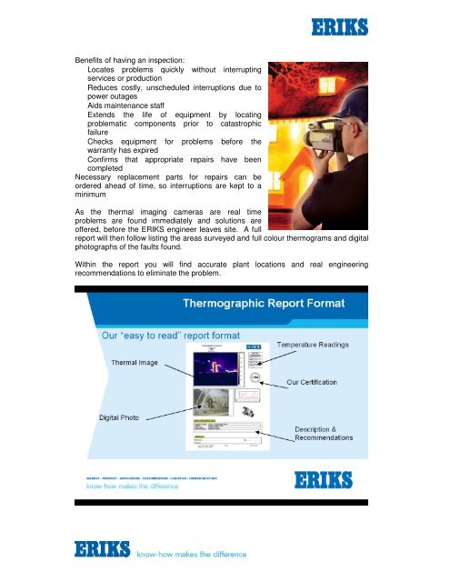 ERIKS Maintenance and Condition Monitoring Technical ... - Eriks UK