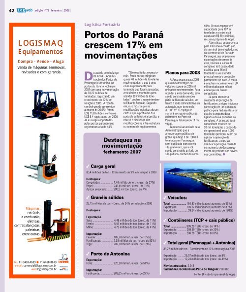 EdiÃ§Ã£o 72 download da revista completa - Logweb