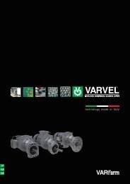 technology made in Italy - Varvel SpA