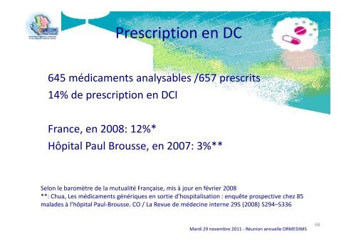 SÃ©curiser la prise en charge mÃ©dicamenteuse du patient