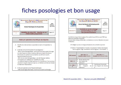 SÃ©curiser la prise en charge mÃ©dicamenteuse du patient