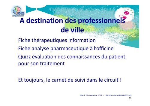 SÃ©curiser la prise en charge mÃ©dicamenteuse du patient