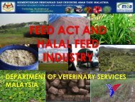 FEED ACT AND HALAL FEED INDUSTRY - hdc