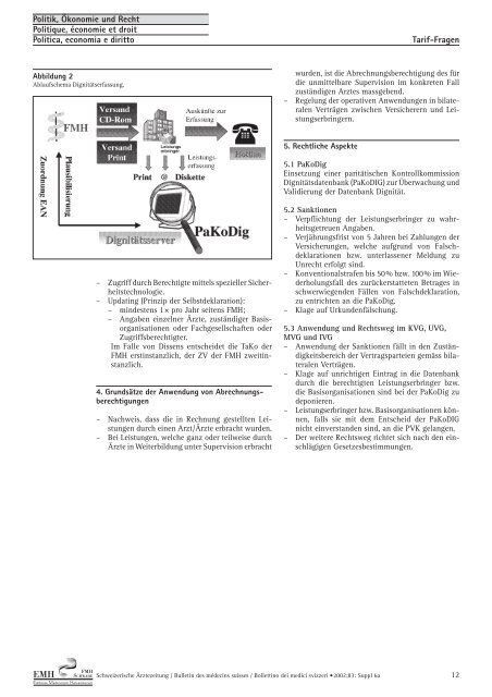 Beilage zu Nr. 5/2002 - Schweizerische Ãrztezeitung