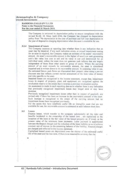 Introductory Document - Colombo Stock Exchange