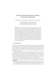 Model Checking Duration Calculus - UNU-IIST