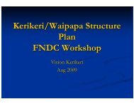 Kerikeri/Waipapa Structure Plan FNDC Workshop - Far North District ...