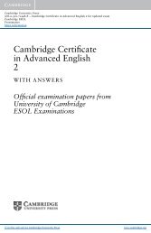 Cambridge Certificate in Advanced English 2 - Assets - Cambridge ...
