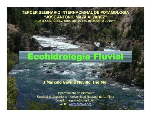 Ecohidrología Fluvial