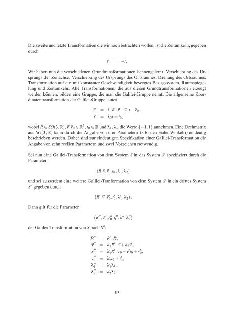 Theoretische Physik 1 - THEP Mainz