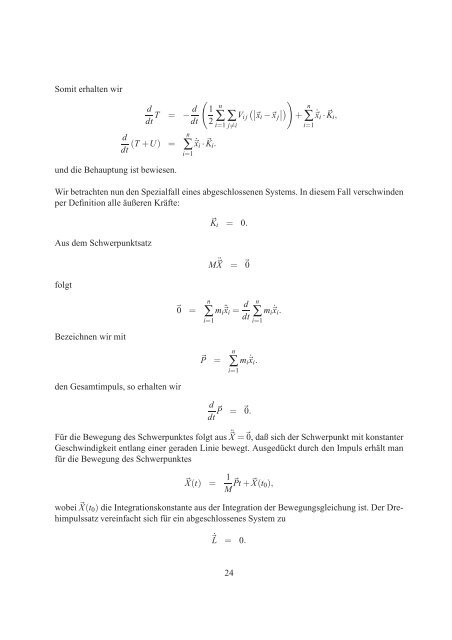 Theoretische Physik 1 - THEP Mainz