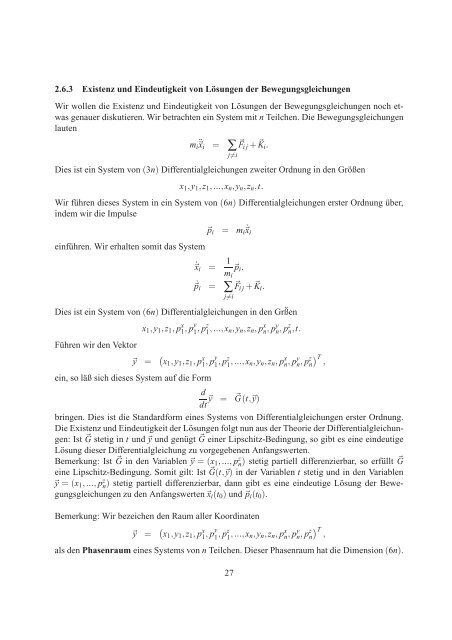 Theoretische Physik 1 - THEP Mainz