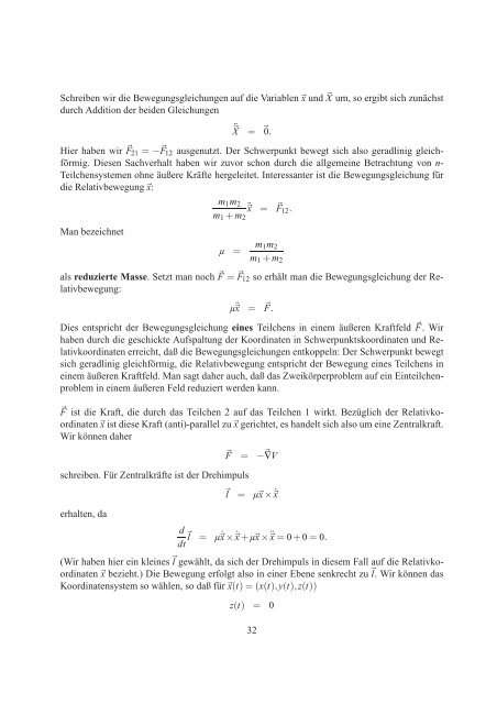 Theoretische Physik 1 - THEP Mainz