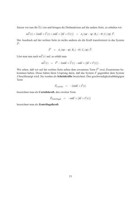 Theoretische Physik 1 - THEP Mainz