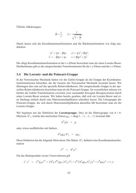 Theoretische Physik 1 - THEP Mainz