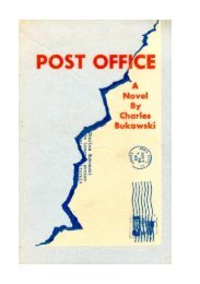 Post Office A Novel Charles Bukowski Pdf Libcom