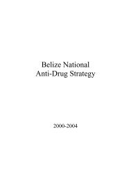 Belize National Anti-Drug Strategy - Caribbean Elections
