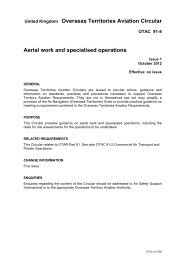 Aerial Work and Specialised Operations - Air Safety Support ...