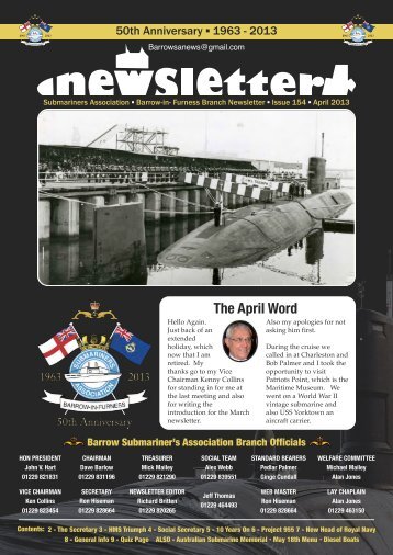 Newsletter - Barrow Submariners Association