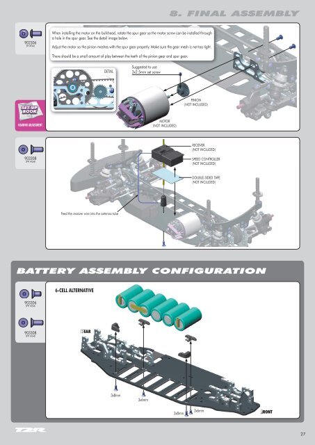 XRAY T2R PRO Instruction Manual