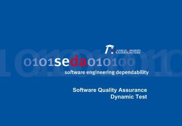 Control Flow Testing - Software Engineering: Dependability