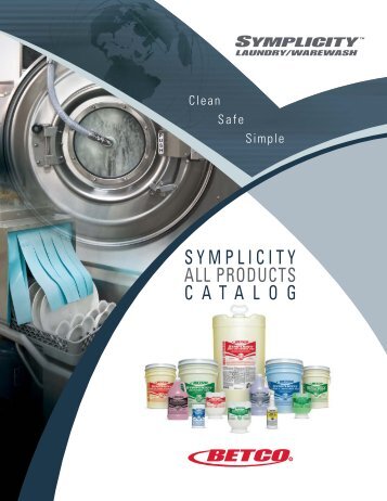 Symplicity Full Product Catalog - Betco Corporation