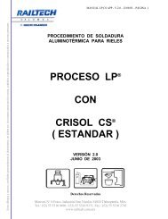 Manual Soldadura LP con crisol estandar CS ... - Railtech.com.mx