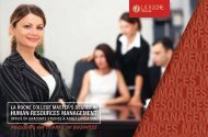 HUMAN RESOURCES MANAGEMENT - La Roche College