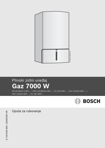 Upute za upotrebu (PDF 0.9 MB) - Bosch