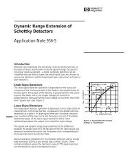 Dynamic Range Extension of Schottky Detectors Application Note ...