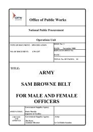 CPS 1257 Army Sam Browne Belt 221008 - National Procurement ...