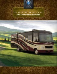 2012 Daybreak Motorhome | Class A RV Sales ... - Thor Motor Coach