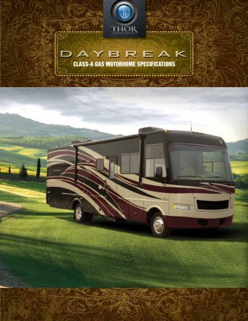 2012 Daybreak Motorhome | Class A RV Sales ... - Thor Motor Coach