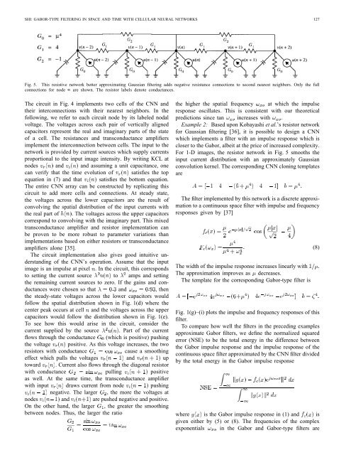 Gabor-Type Filtering in Space and Time - Department of Electronic ...