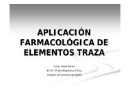 APLICACIÃN FARMACOLÃGICA DE ELEMENTOS TRAZA