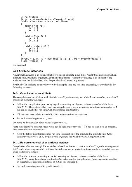 C# Language Specification - Willy .Net