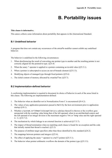 C# Language Specification - Willy .Net