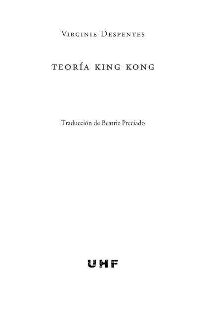 teorÃ­a king kong - Melusina
