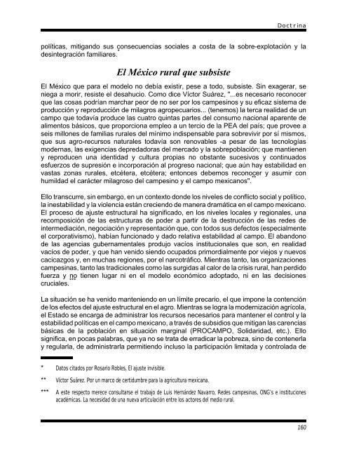 Derechos humanos y el campo mexicano - codhem