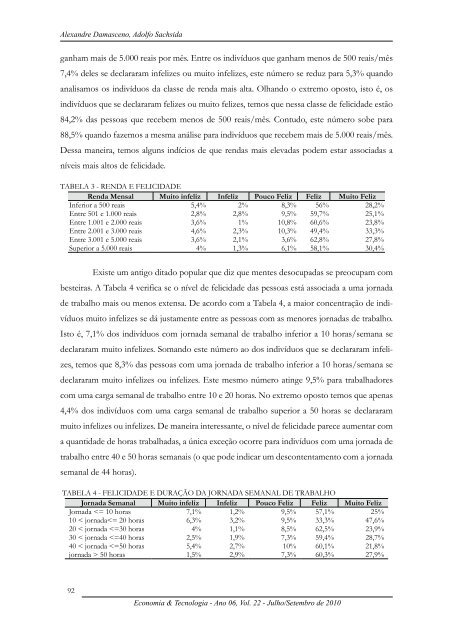 Revista Economia & Tecnologia - Universidade Federal do ParanÃ¡