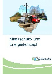 Klimaschutz- und Energiekonzept - Landkreis Ammerland