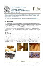 Broad-toothed stag beetle survey protocol - The Forest Practices ...