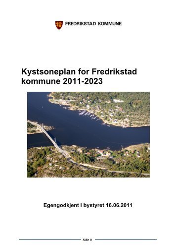 Kystsoneplan for Fredrikstad kommune 2011-2023