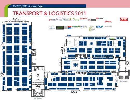 Plattegrond en deelnemerslijst Transport & Logistics 2011