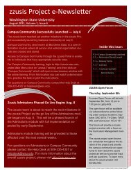 zzusis Newsletter Vol. 6 - Student Information Systems Project ...