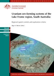 Uranium ore-forming systems of the - Geoscience Australia