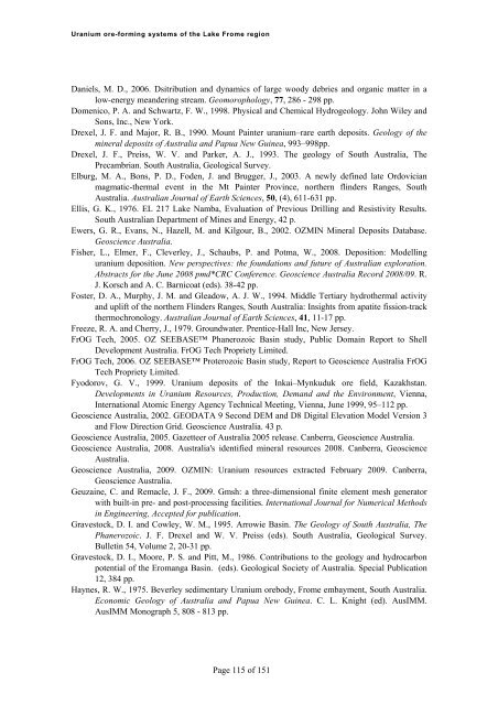 Uranium ore-forming systems of the - Geoscience Australia