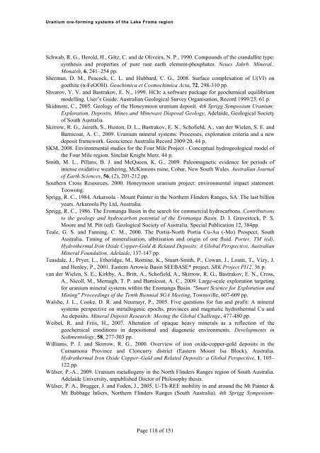 Uranium ore-forming systems of the - Geoscience Australia