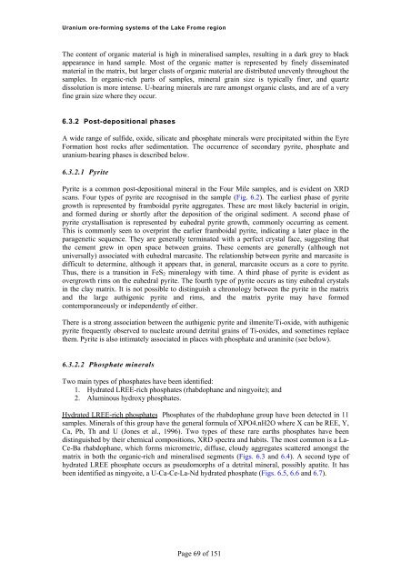 Uranium ore-forming systems of the - Geoscience Australia