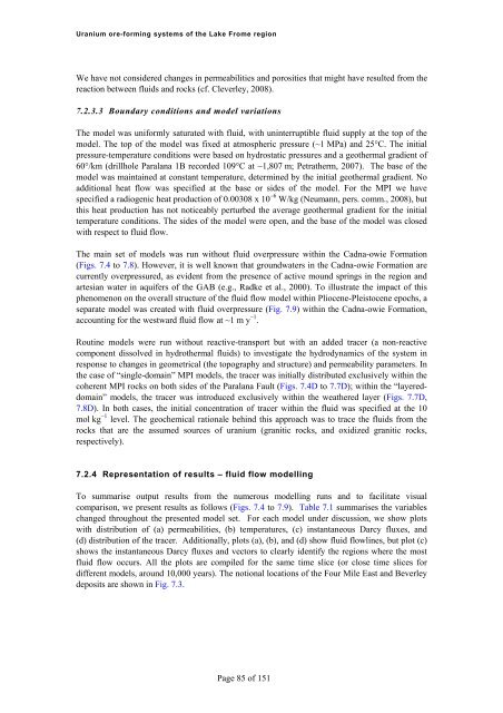 Uranium ore-forming systems of the - Geoscience Australia